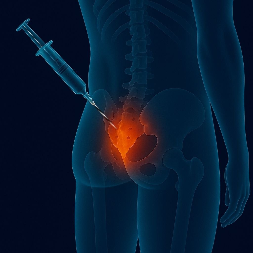 Antalya Algoloji Uzmanı Dr. Hüseyin Utku Yıldırım’ın uyguladığı Kaudal Epidural Steroid Enjeksiyonu. Bel fıtığı, siyatik ve omurga kaynaklı ağrıların tedavisinde kullanılan modern girişimsel yöntem.